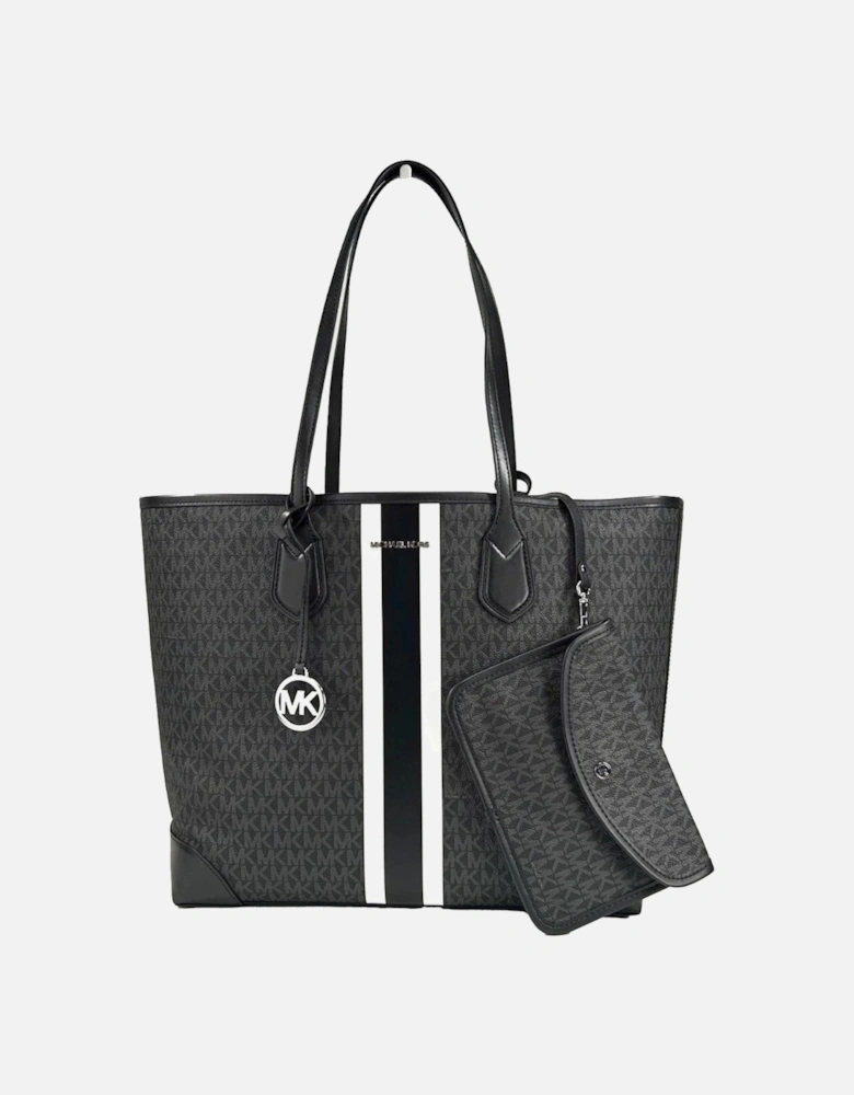Eva Large Tote with Removable Pouch Women - Black Tote Bags