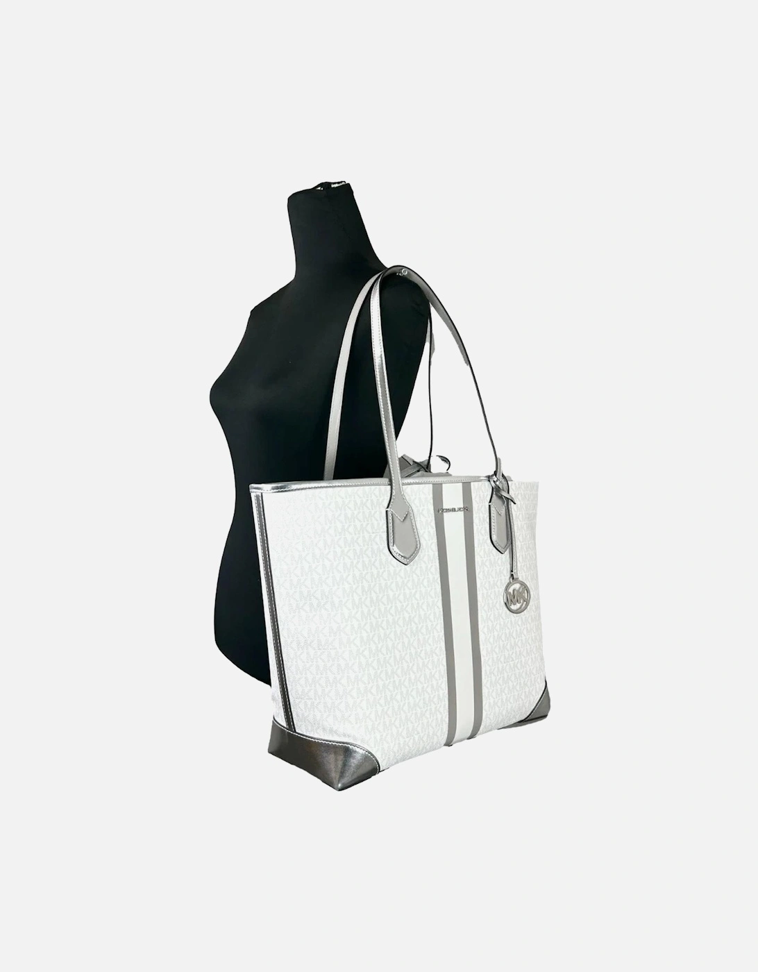 Eva Large Tote with Removable Pouch Women - Optic White Tote Bags