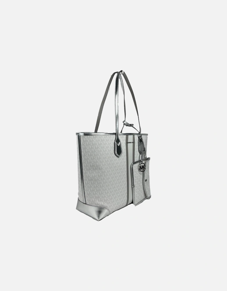 Eva Large Tote with Removable Pouch Women - Optic White Tote Bags