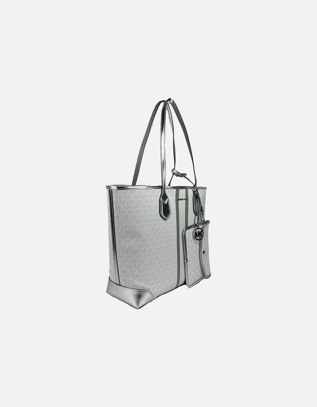 Eva Large Tote with Removable Pouch Women - Optic White Tote Bags