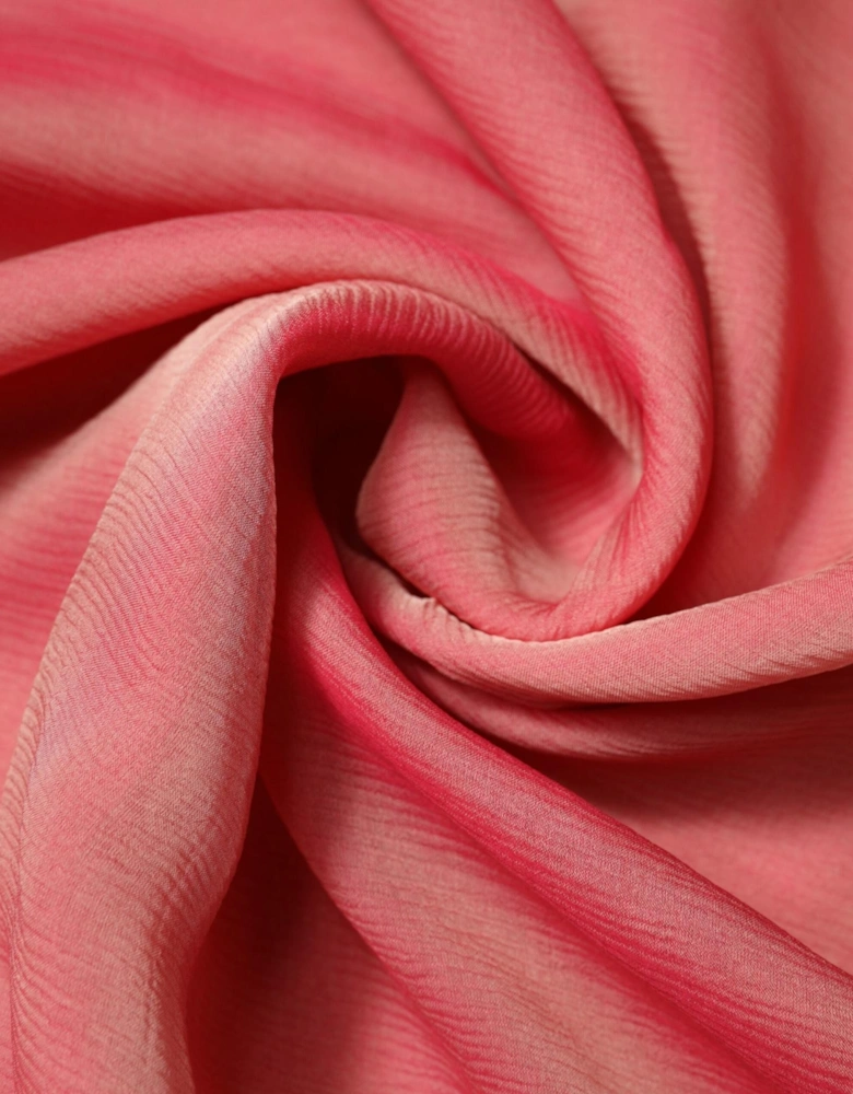 100% Silk Wrap Shawl Scarf Women - Pink Scarves
