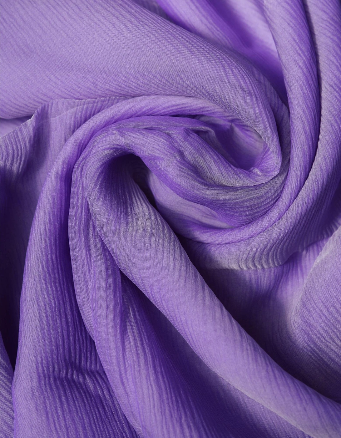 Silk Wrap Shawl Scarf with Logo Details Women - Purple Scarves