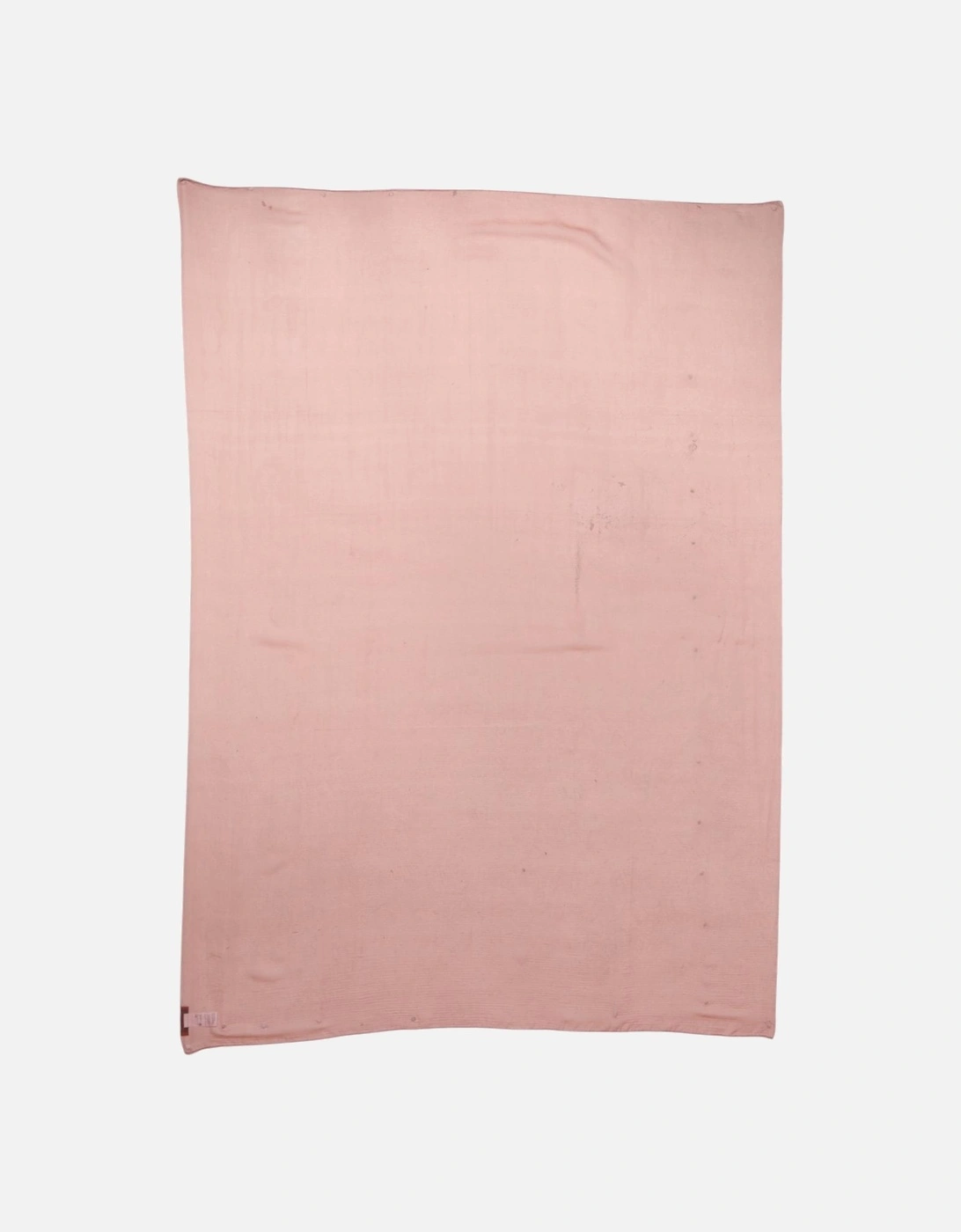 Silk Wrap Shawl Scarf with Logo Details Women - Pink Scarves