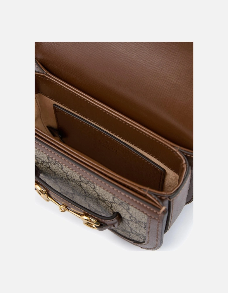 GG Monogram Horsebit 1955 Belt Bag Women - Beige