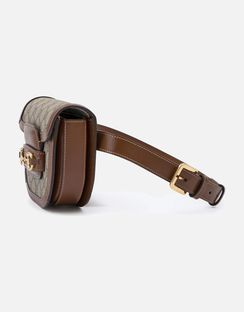 GG Monogram Horsebit 1955 Belt Bag Women - Beige