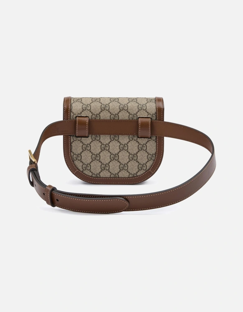 GG Monogram Horsebit 1955 Belt Bag Women - Beige