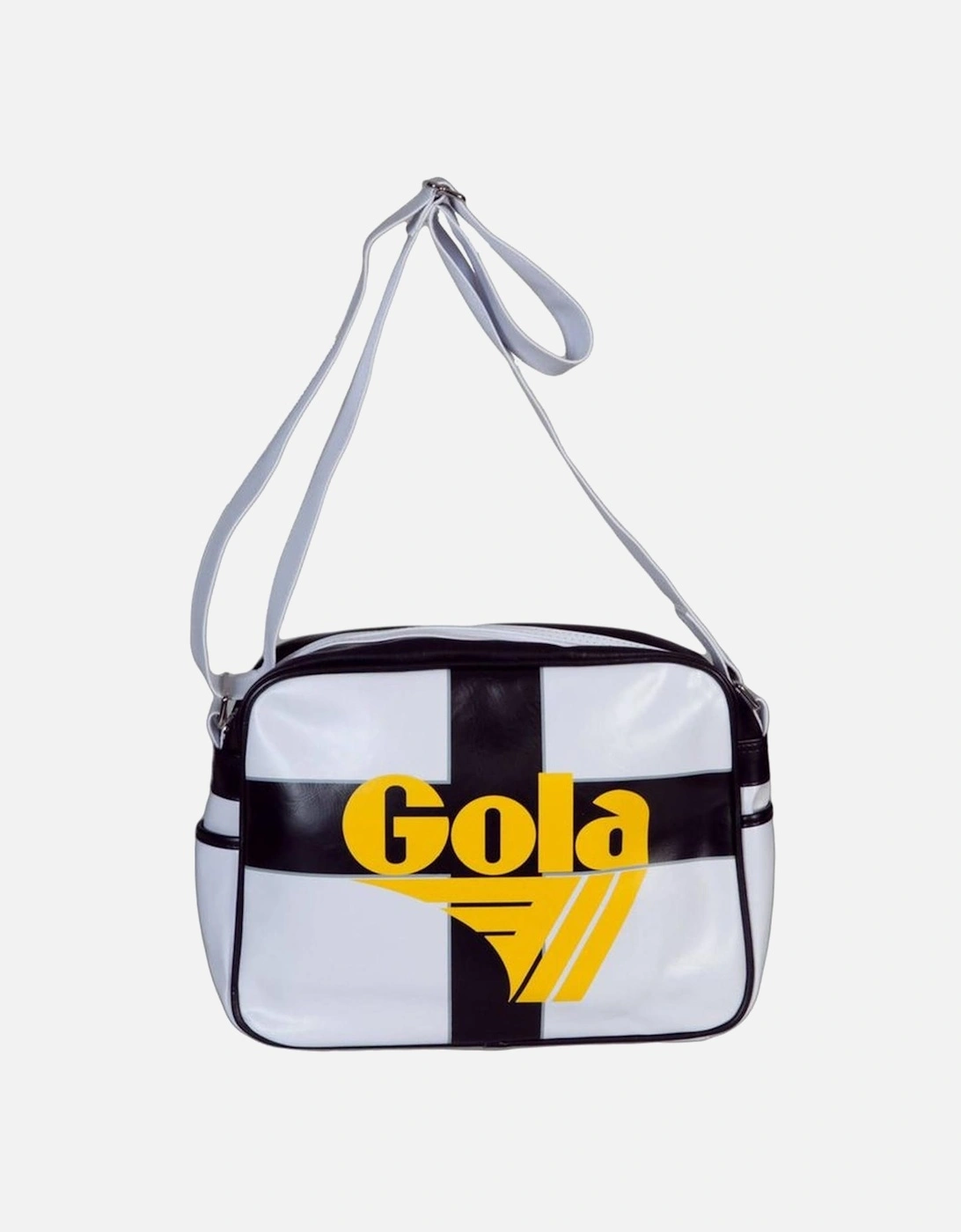 Printed Shoulder Bag with Adjustable Strap and Pockets Women - White, 4 of 3