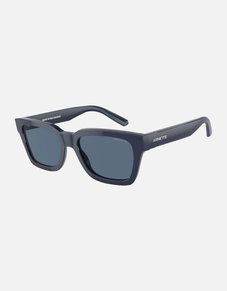 Square BioAcetate Sunglasses Unisex - Blue