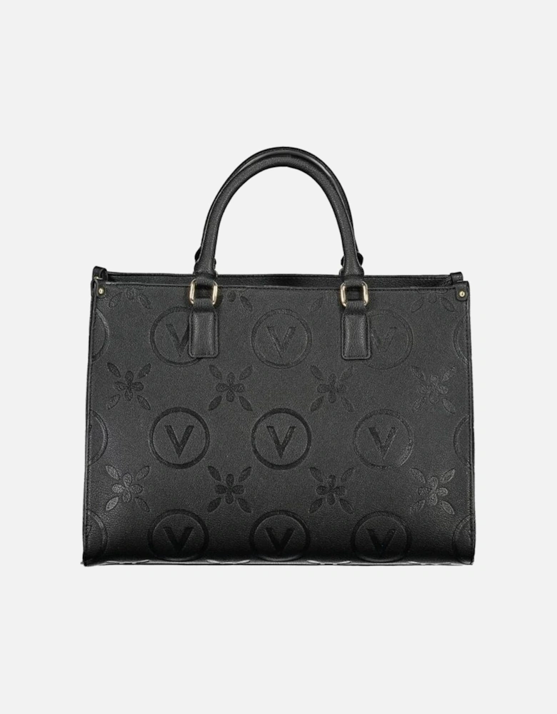 Sophisticated Bold Style Handbag with Dual Handles Women - Black