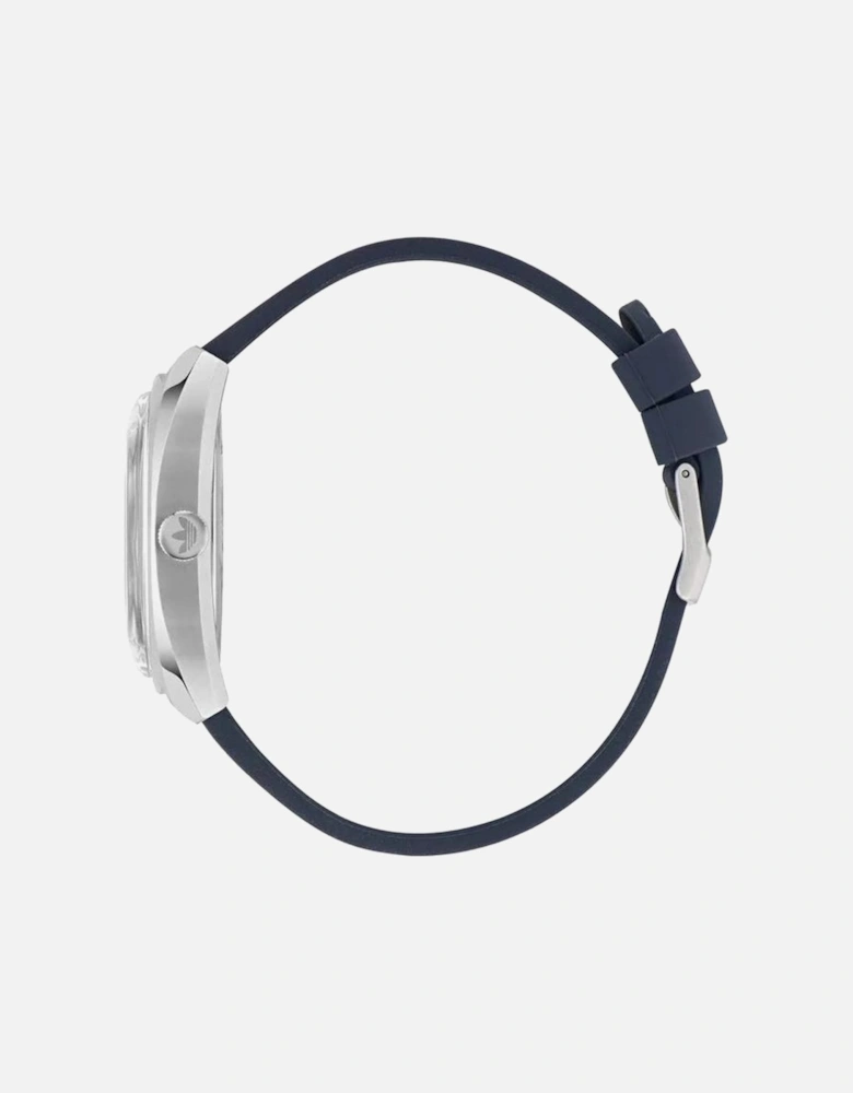 Watch Trefoil Logo Unisex - Blue Unisex Watches