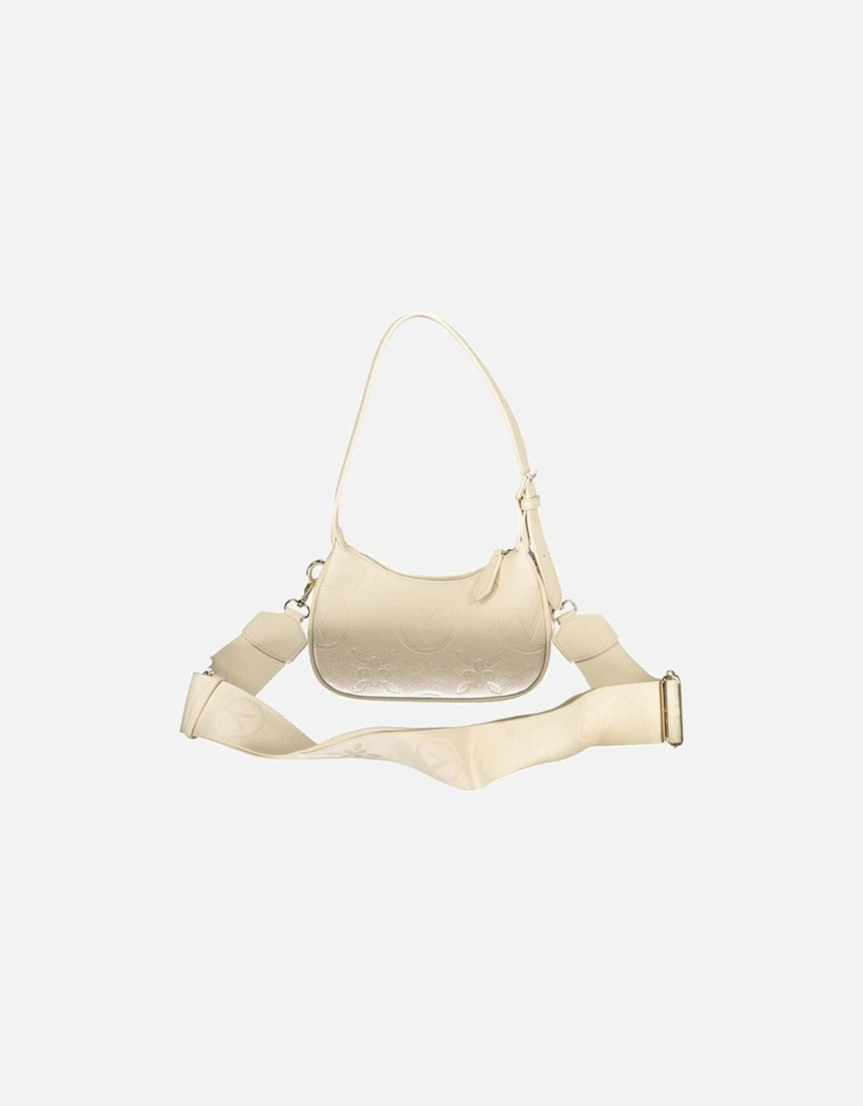 Adjustable Shoulder Handbag with Removable Straps Women - Beige