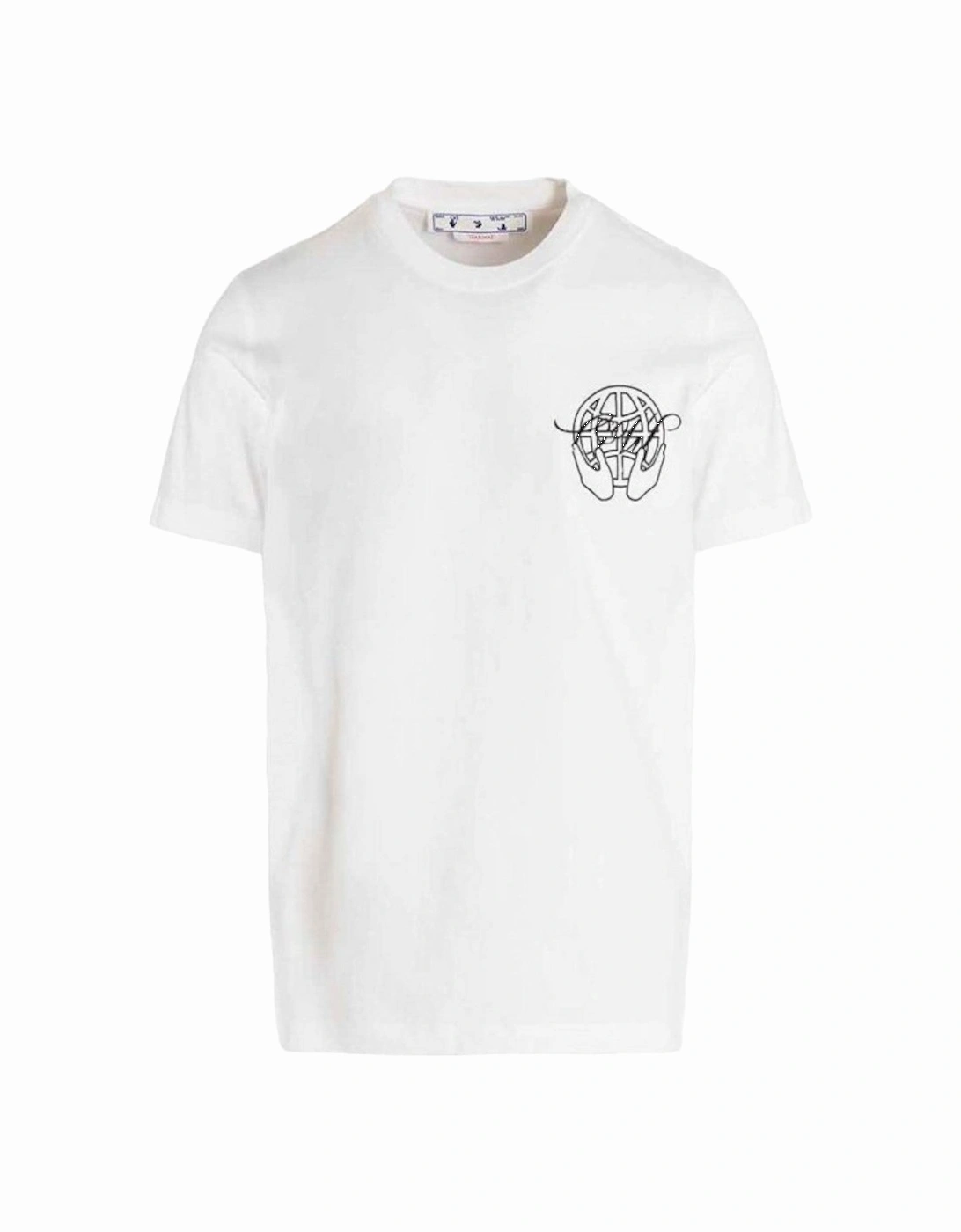 Hand Arrow Tee White