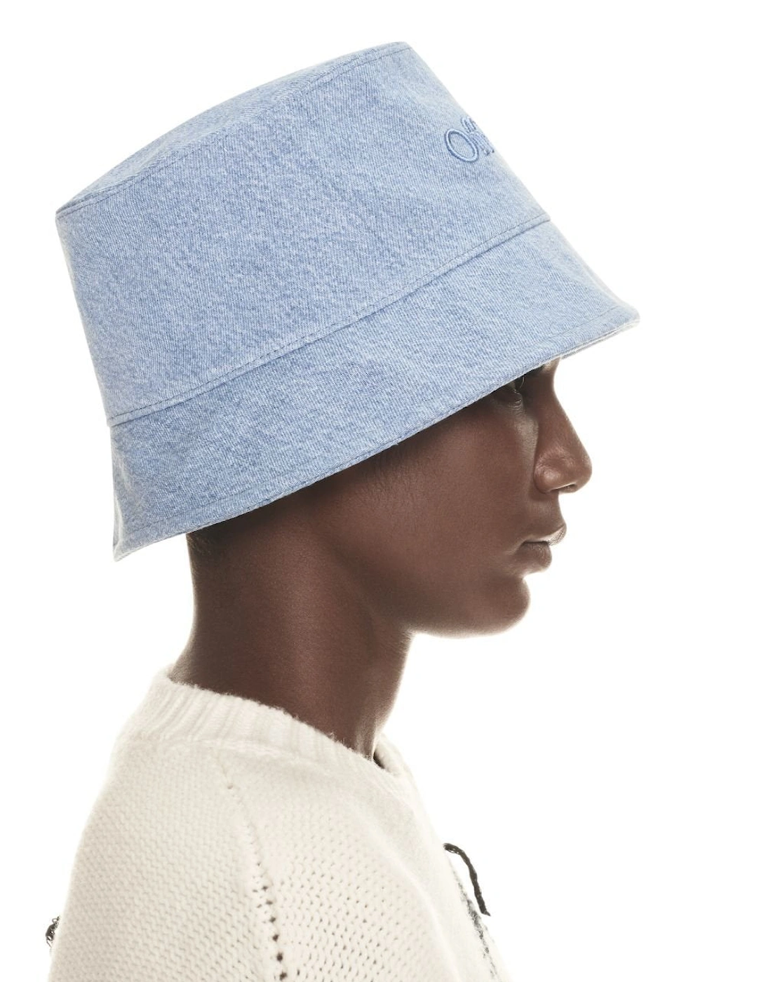 Bookish Logo Bucket Hat Blue