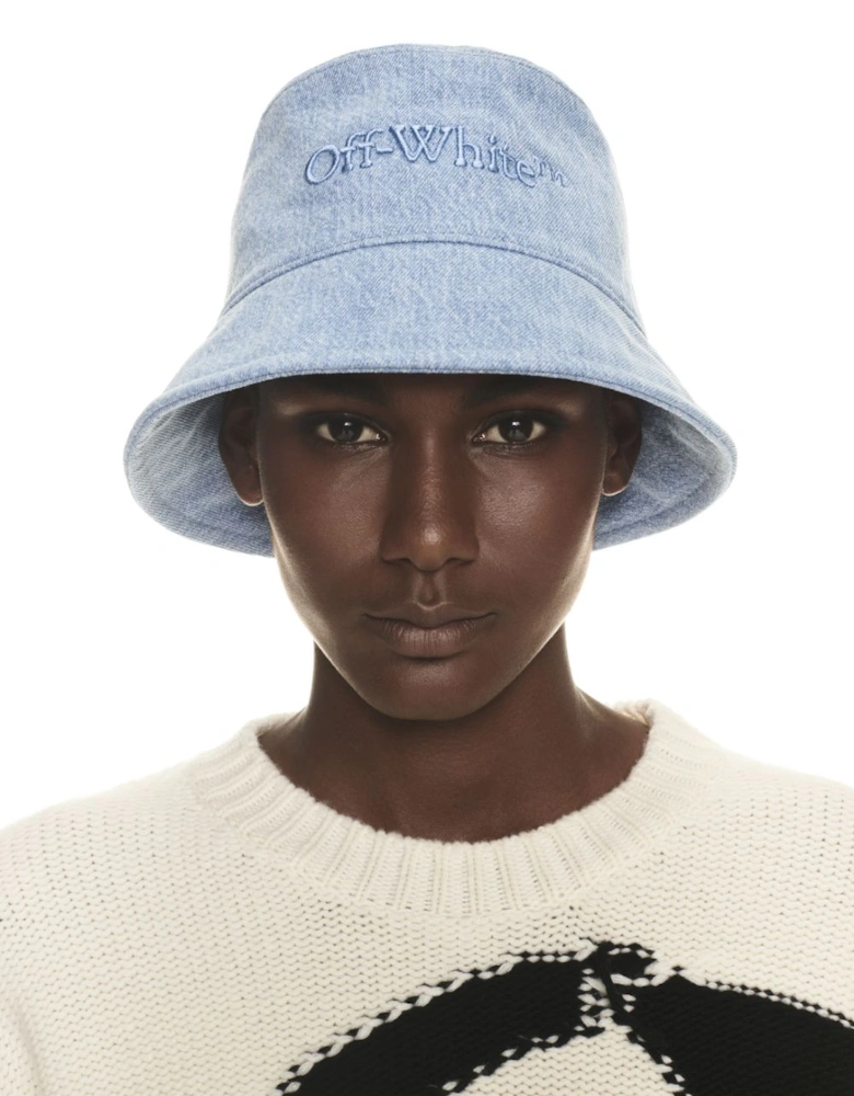 Bookish Logo Bucket Hat Blue