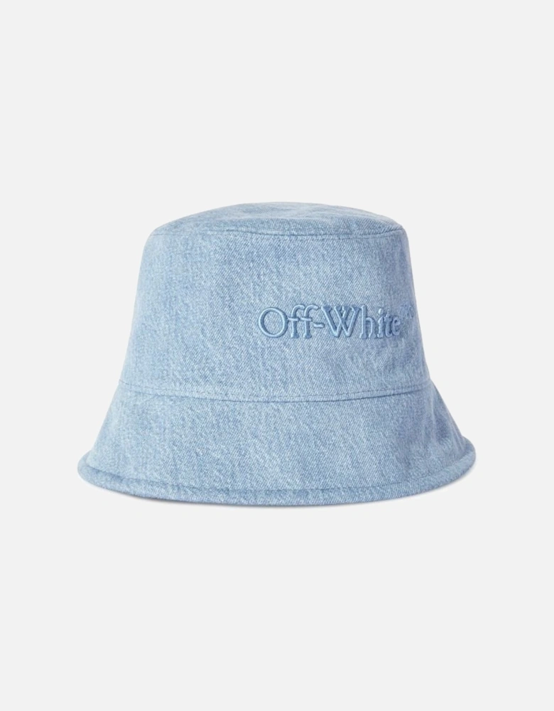 Bookish Logo Bucket Hat Blue