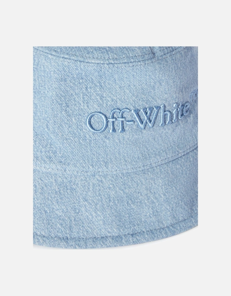 Bookish Logo Bucket Hat Blue