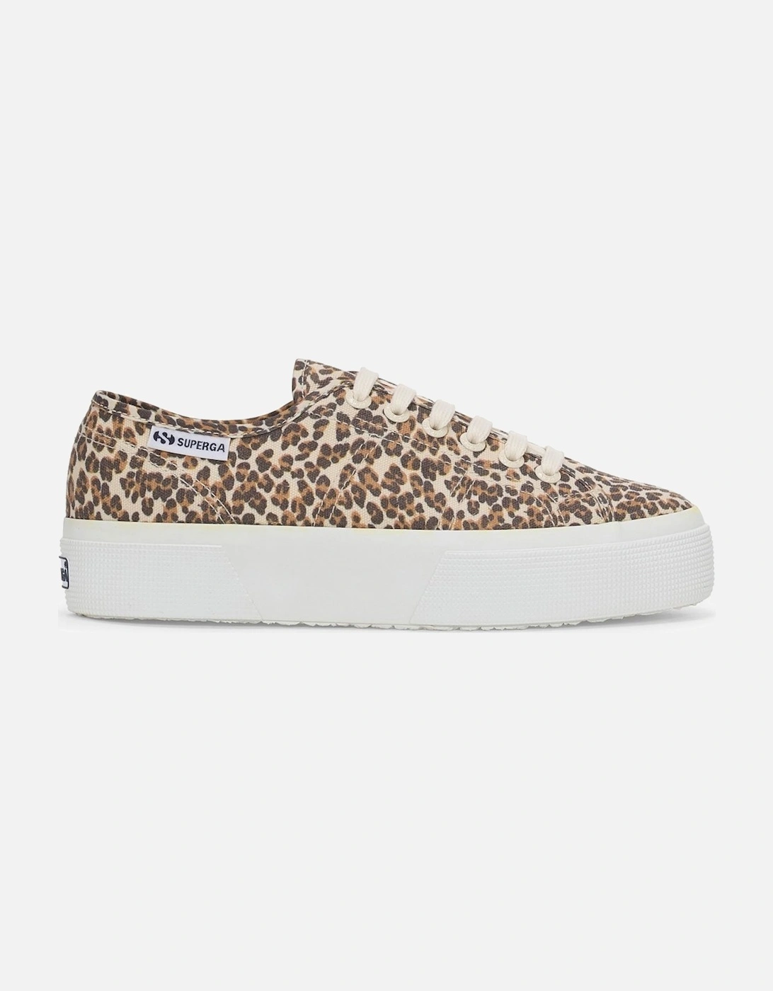2740 Leopard Print Womens Trainers, 6 of 5