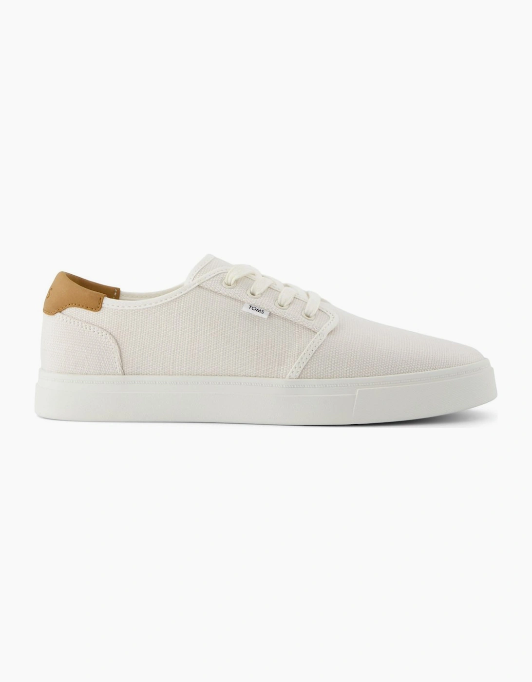Toms Men's Carlo 2.0 Mens Canvas Trainers - White - Size: 9