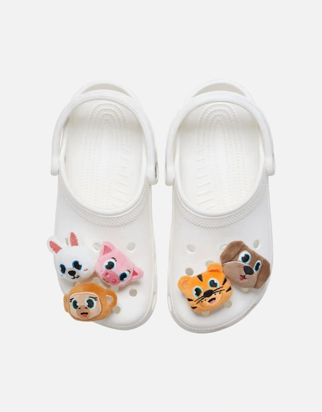 Fuzzy Animal Jibbitz 5 Pack
