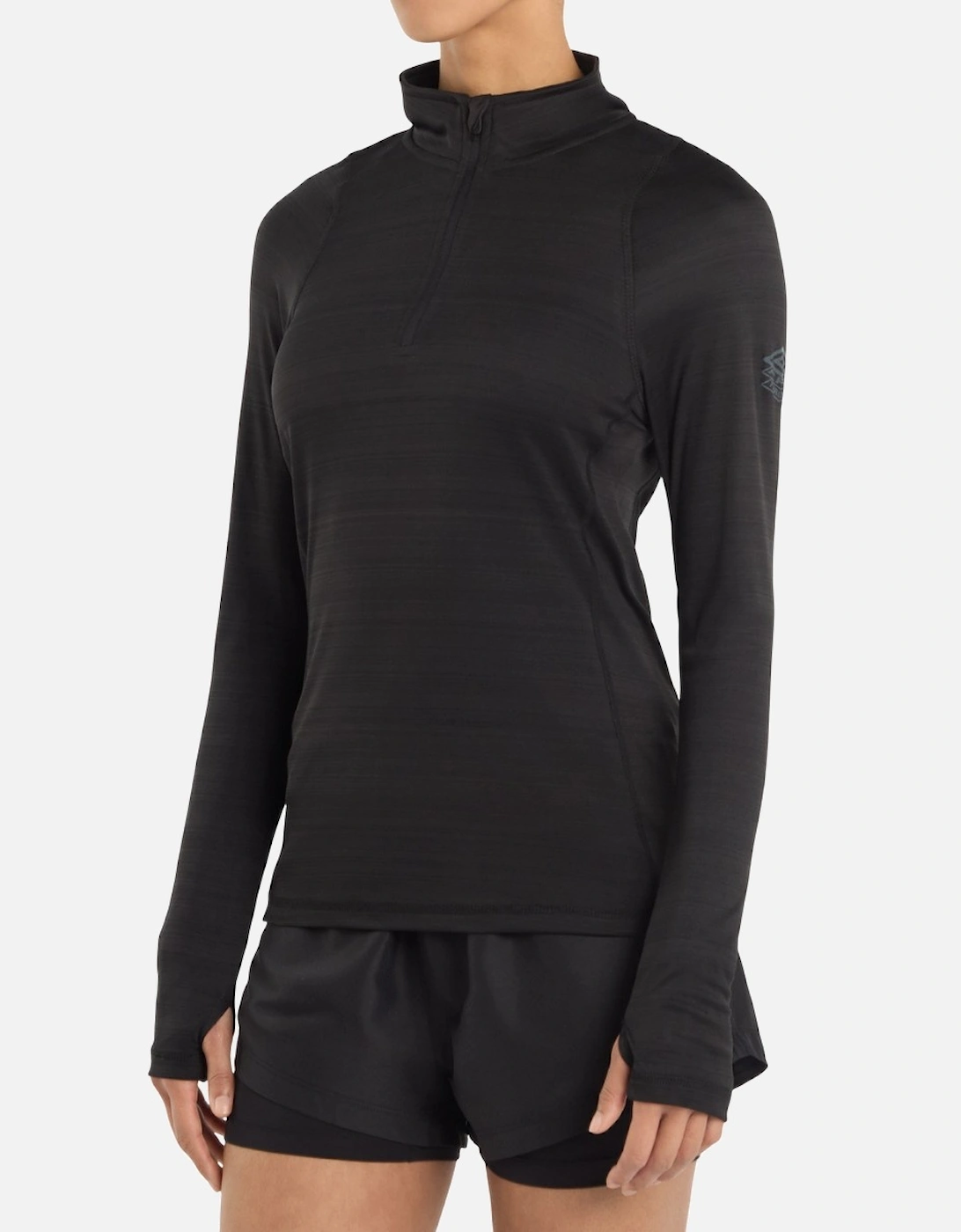 Womens/Ladies Pro Training Half Zip Top, 3 of 2