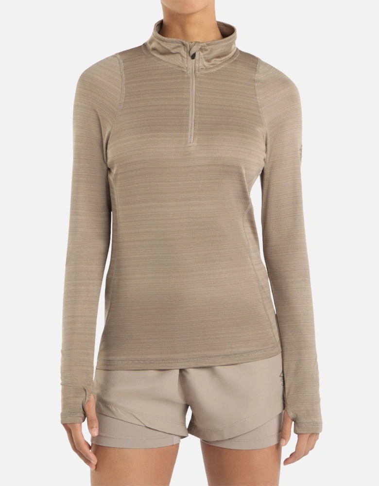 Womens/Ladies Pro Training Half Zip Top