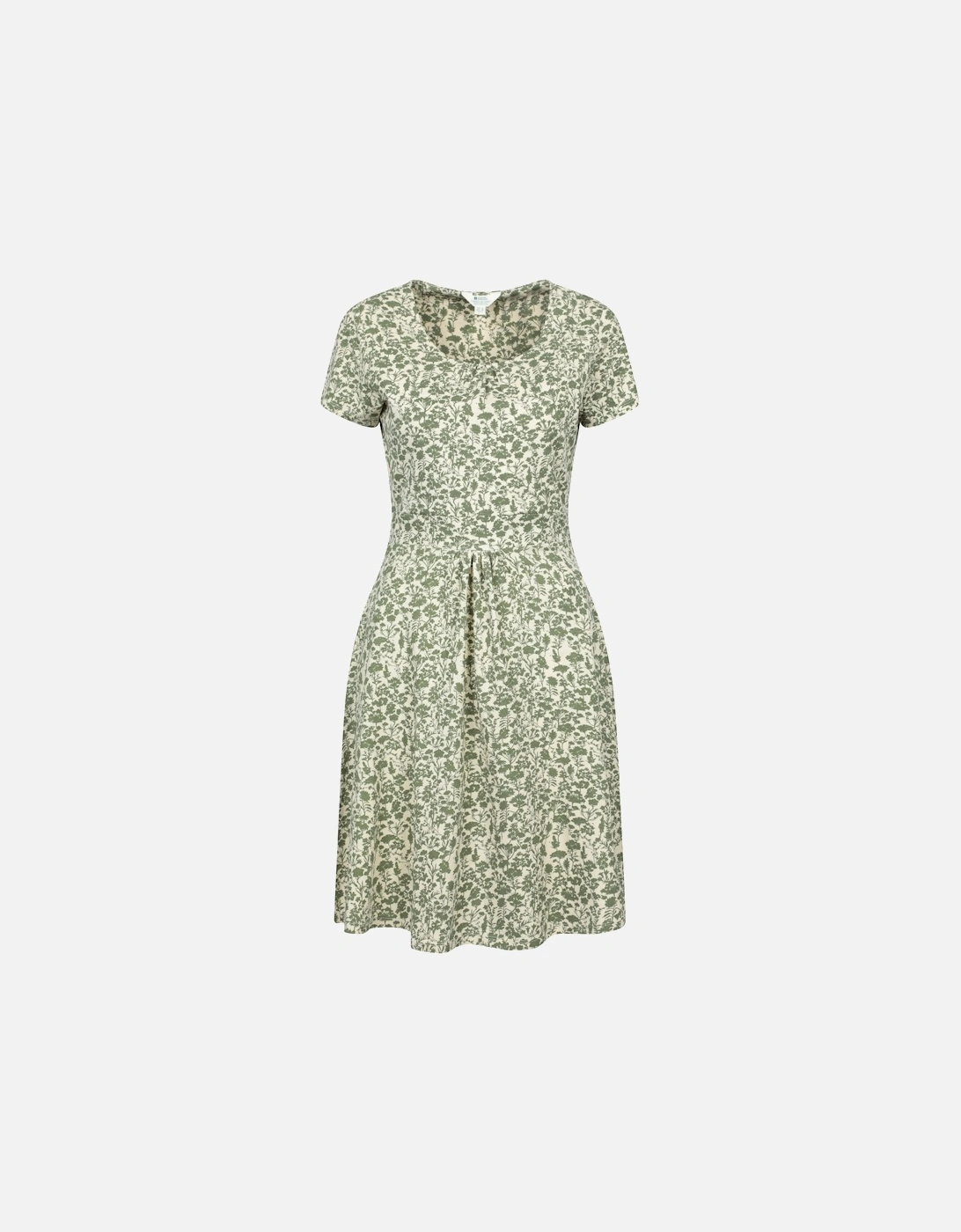 Womens/Ladies Orchid Leafy Floral UV Dress, 5 of 4