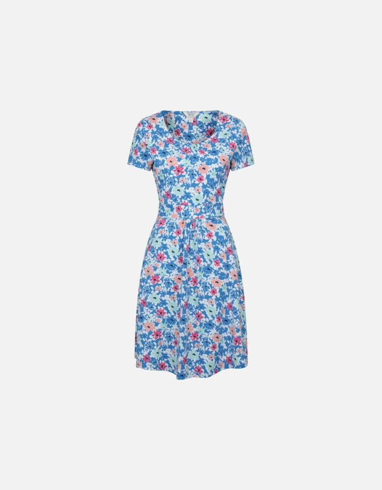 Womens/Ladies Orchid Floral UV Dress