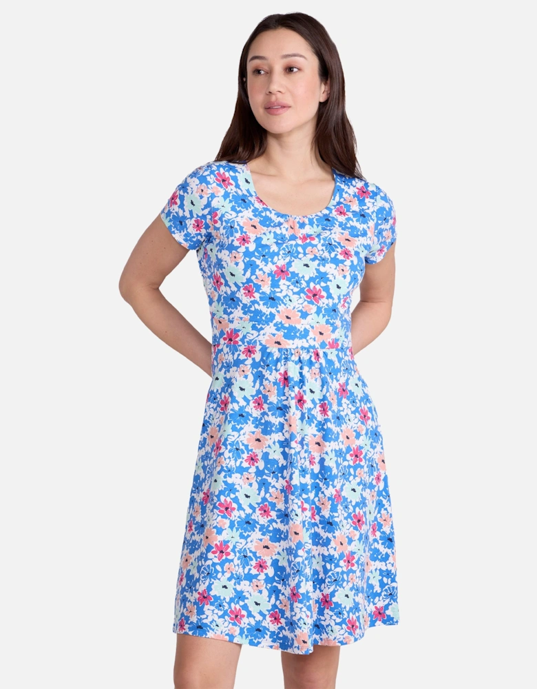Womens/Ladies Orchid Floral UV Dress