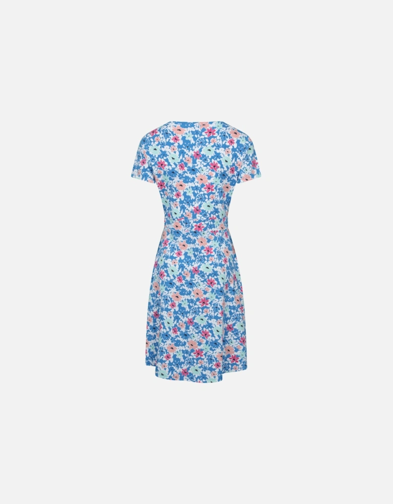 Womens/Ladies Orchid Floral UV Dress