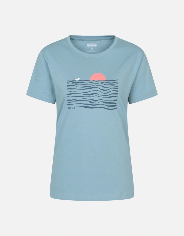 Womens/Ladies Devon Relaxed Fit T-Shirt
