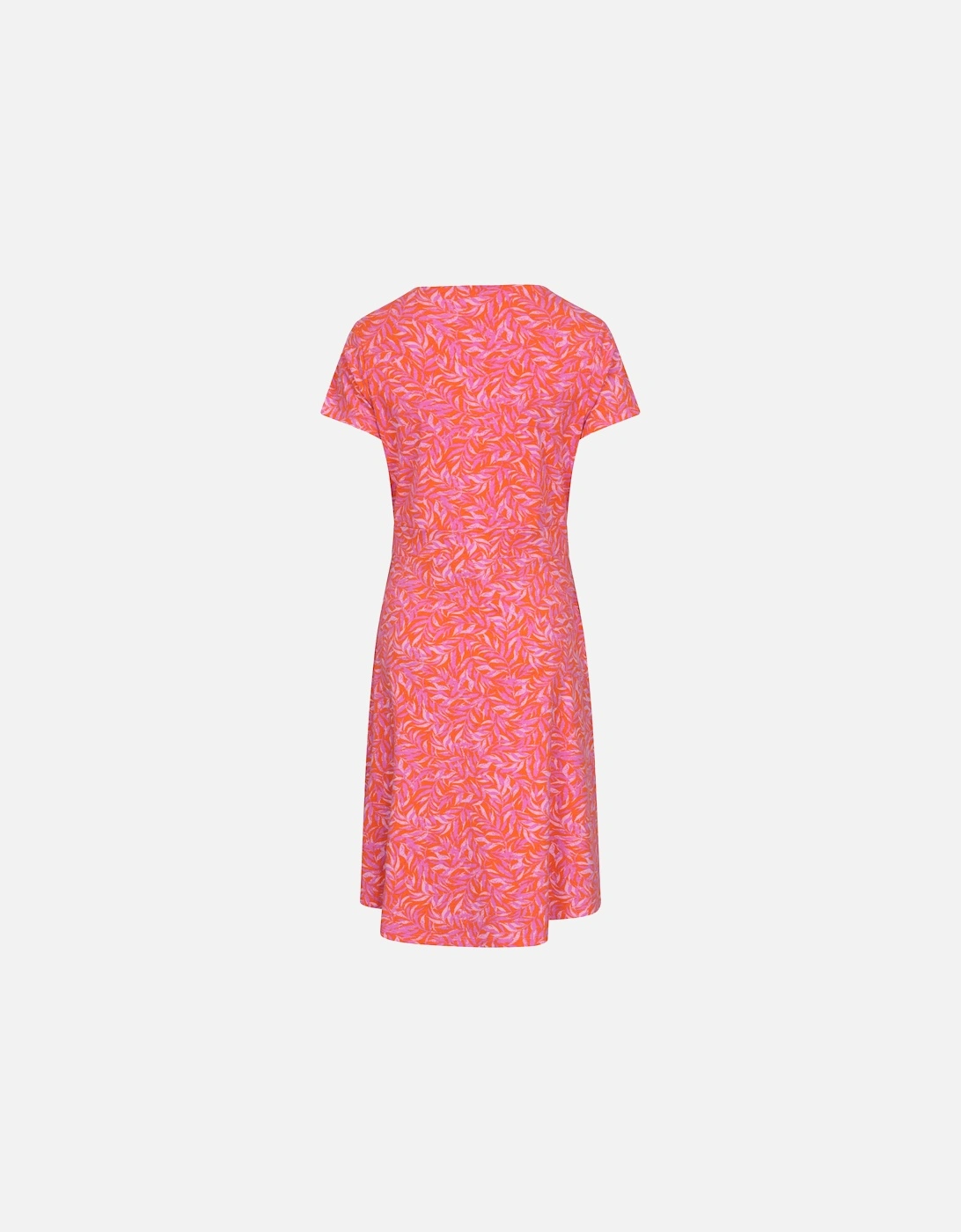 Womens/Ladies Orchid Leaves Dress