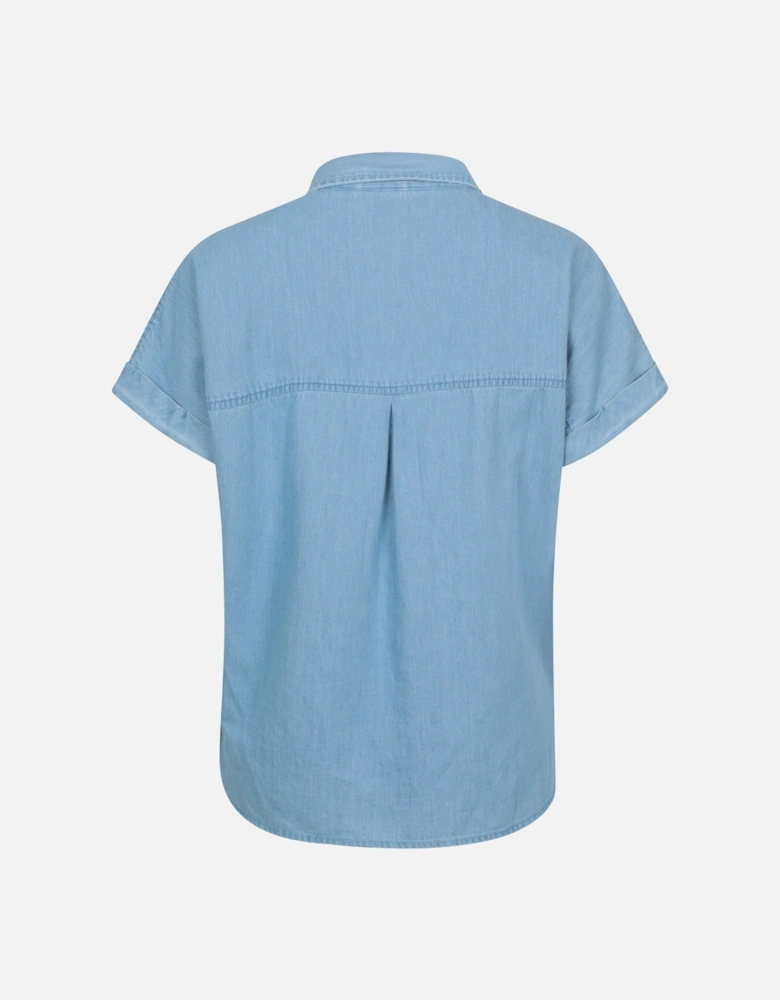 Womens/Ladies Palm Plain Shirt