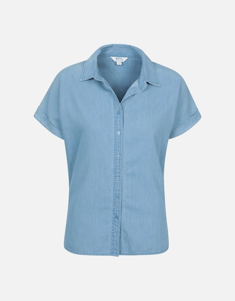 Womens/Ladies Palm Plain Shirt