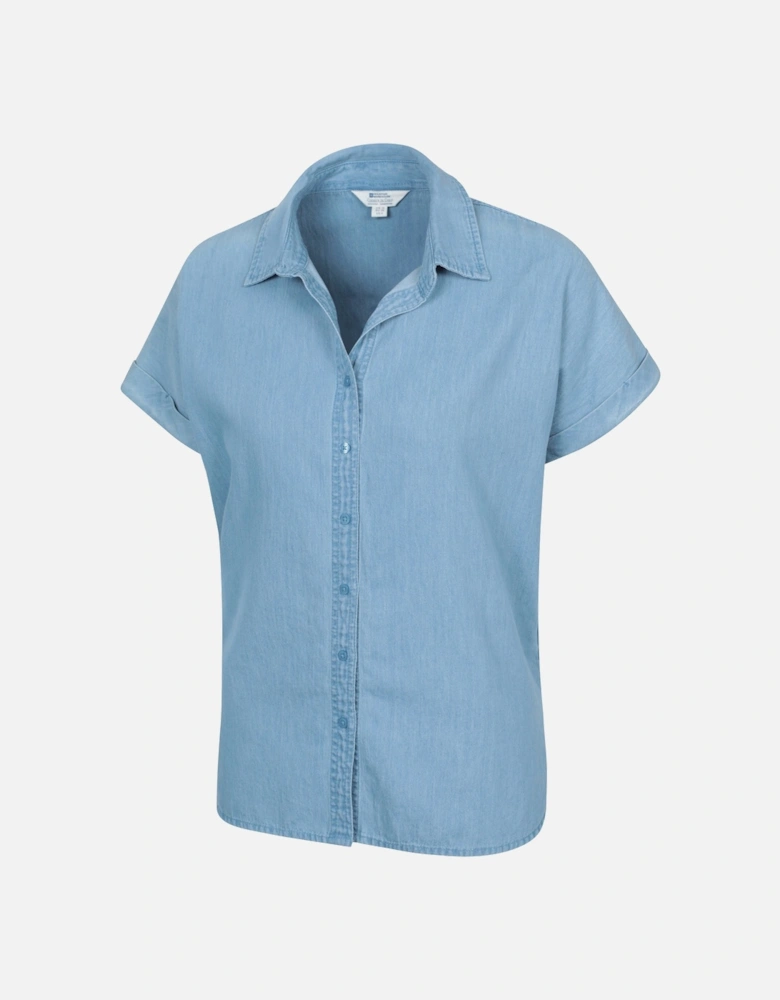 Womens/Ladies Palm Plain Shirt