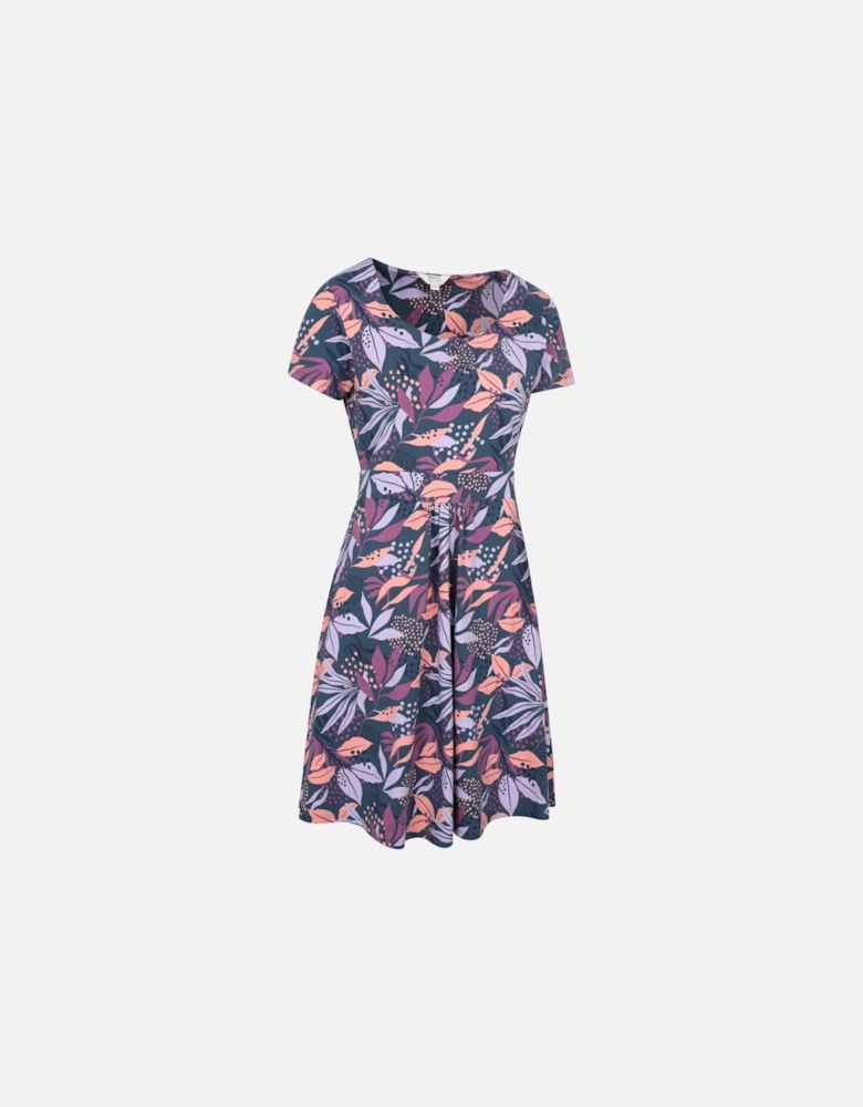 Womens/Ladies Orchid Leaf Dress