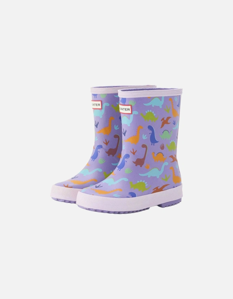 Childrens/Kids Dinosaur Wellington Boots