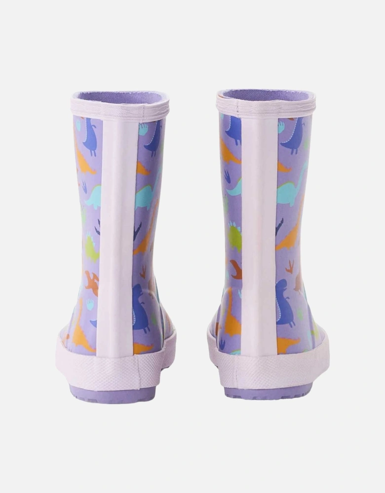Childrens/Kids Dinosaur Wellington Boots