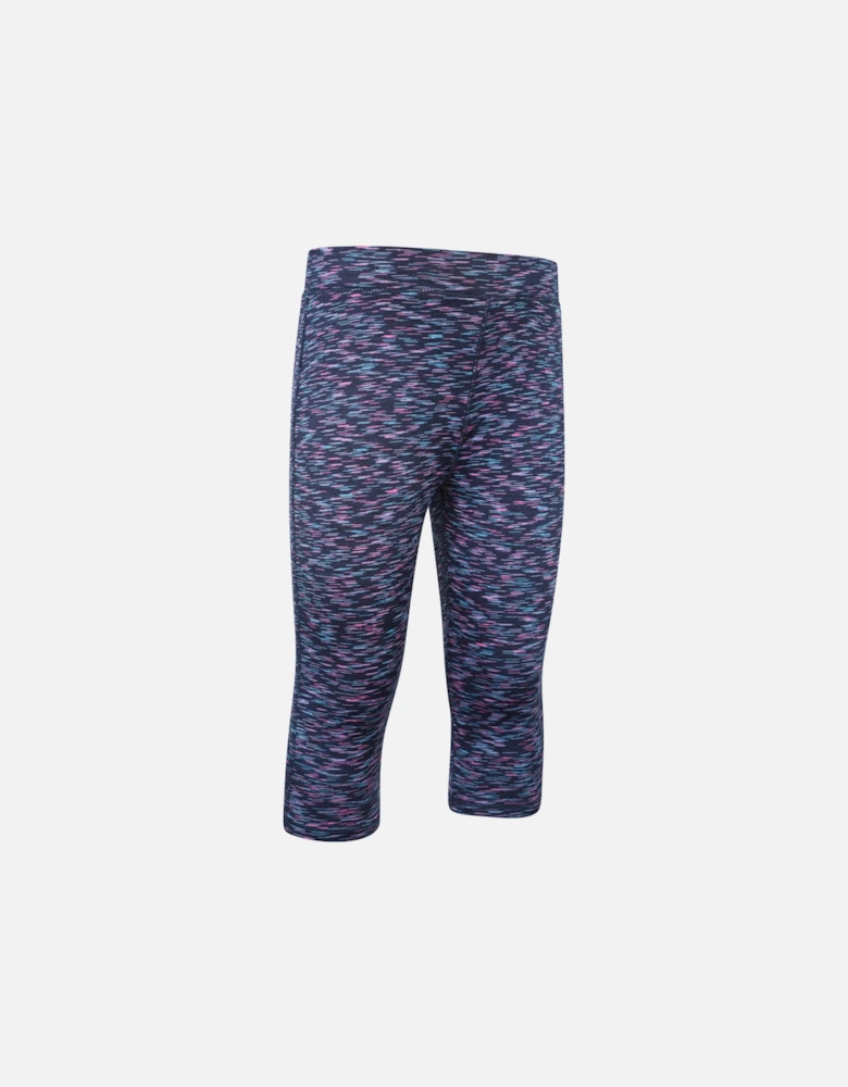 Girls Kayleigh Space Dye 3/4 Leggings
