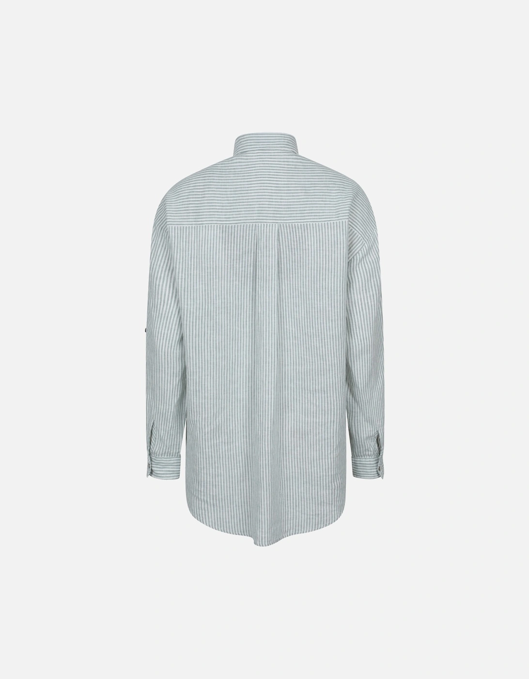 Womens/Ladies Santiago Stripe Oversized Shirt