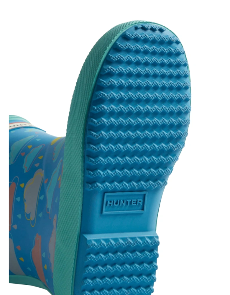 Childrens/Kids Rain Cloud Wellington Boots
