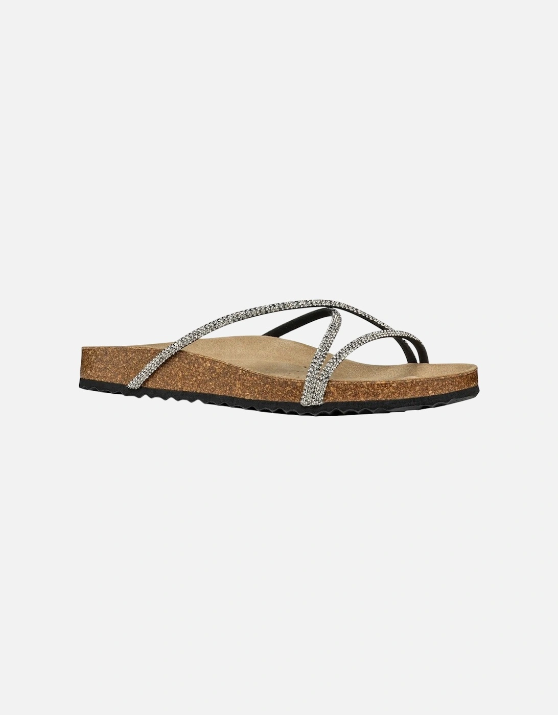 Geox Women's Black/Multi / D Brionia R Sandals - : 7.5 Size 7.5 Uk