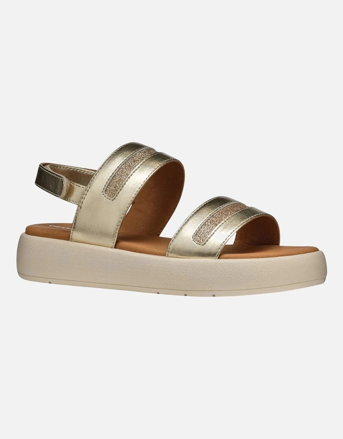 Geox Women's Gold / D Camalei Sandals - : 4 Size 4 Uk