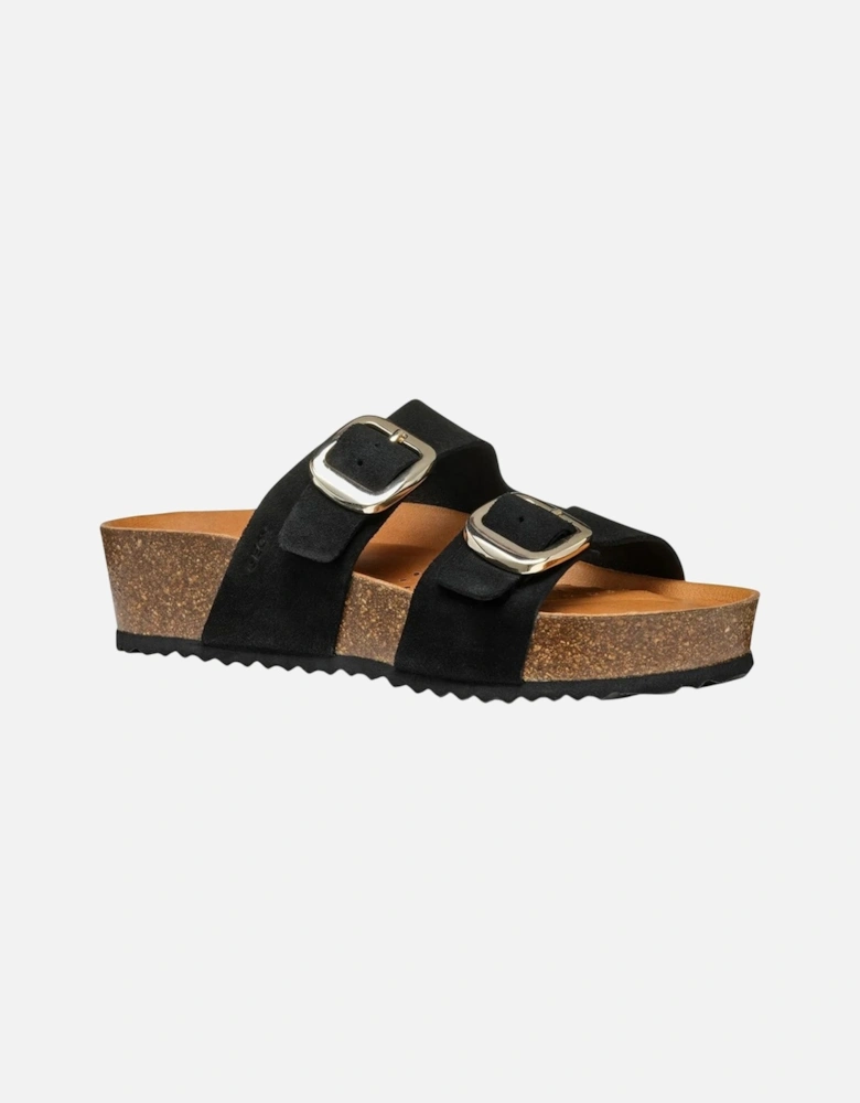Womens/Ladies D Brionia H Leather Sandals