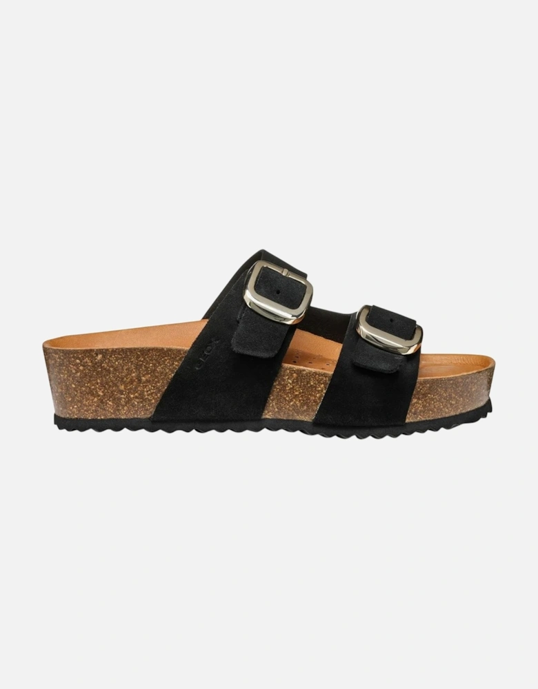 Womens/Ladies D Brionia H Leather Sandals