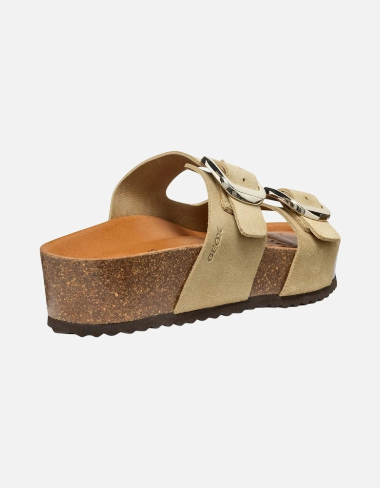 Womens/Ladies D Brionia H Leather Sandals