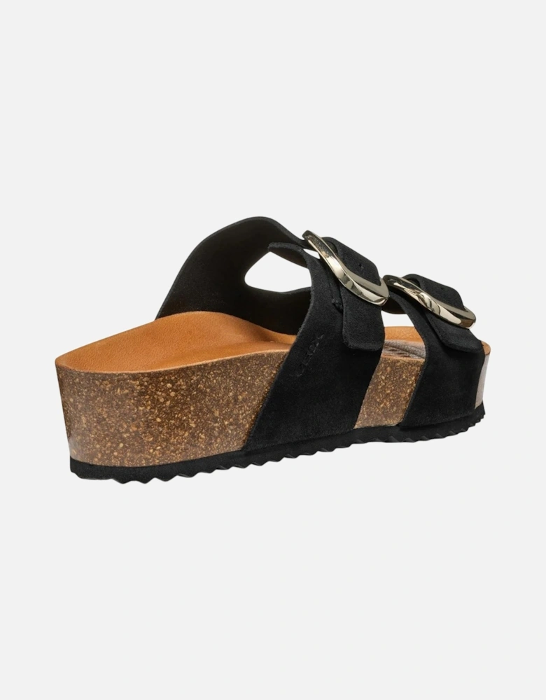 Womens/Ladies D Brionia H Leather Sandals