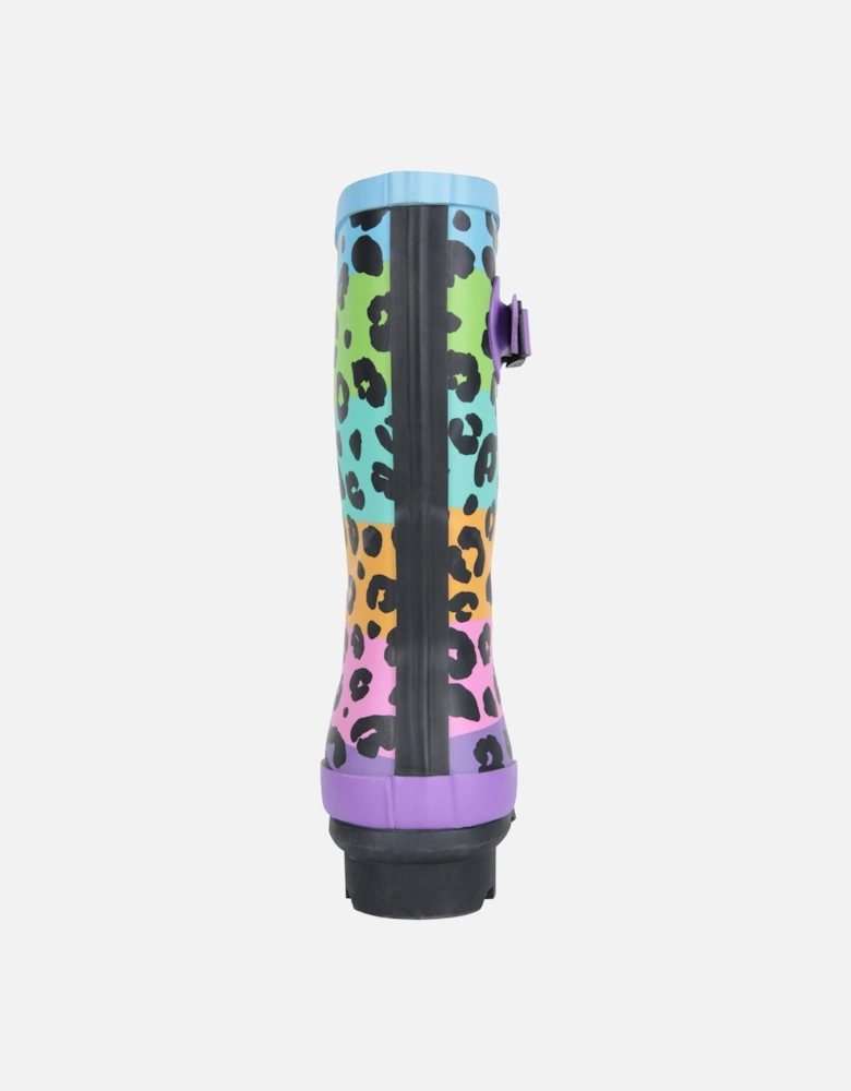 Childrens/Kids Rubber Mid Calf Wellington Boots