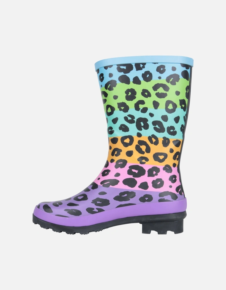 Childrens/Kids Rubber Mid Calf Wellington Boots