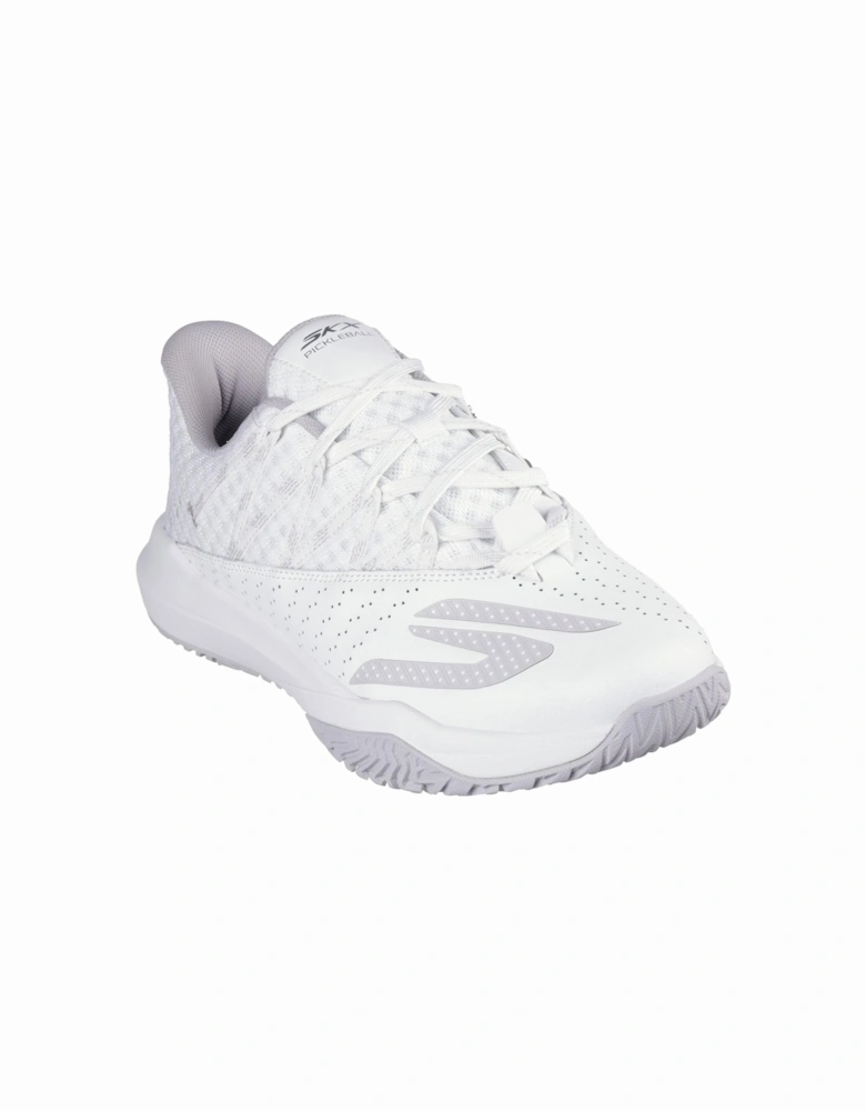 Mens Viper Court Rally Leather Trainers