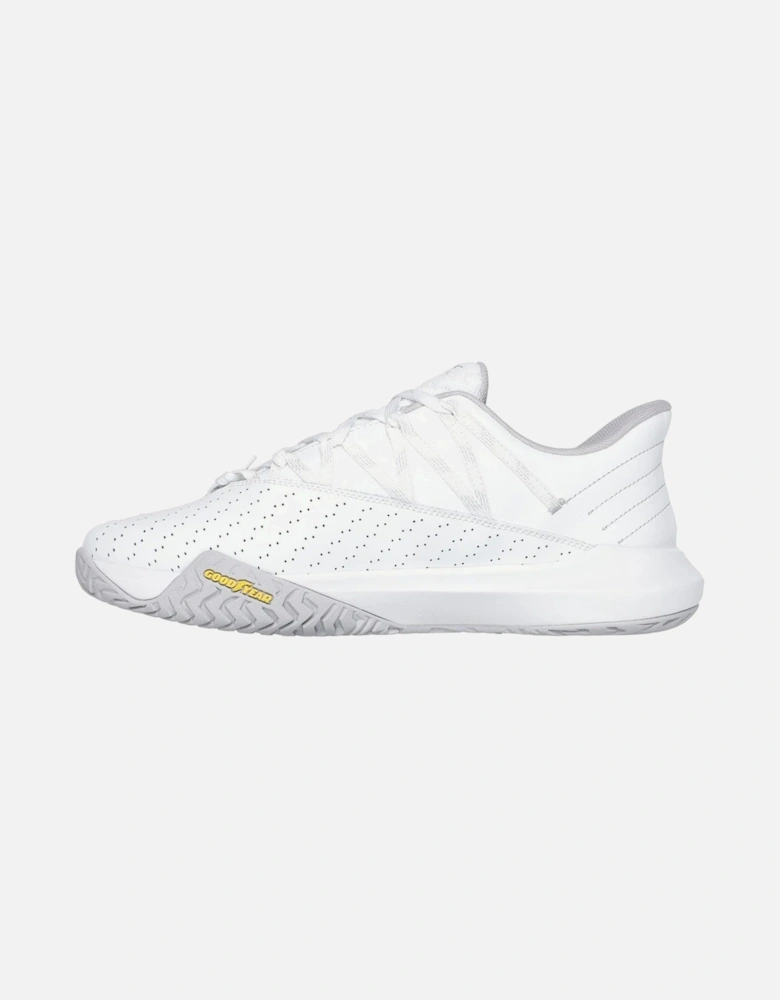 Mens Viper Court Rally Leather Trainers